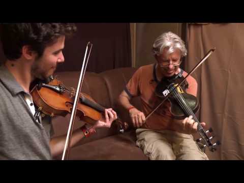 Darol Anger with Alex Hargreaves at RockyGrass 2016