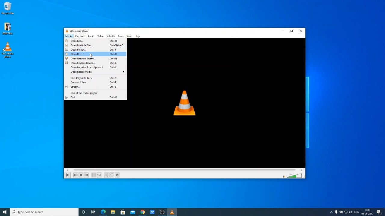 dvd player for windows 10 vlc