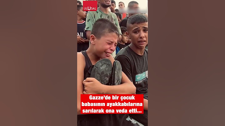Filistinli bir çocuk babasına böyle veda etti... #shorts #filistin #gazze