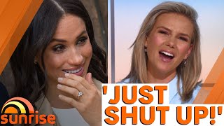 'JUST SHUT UP!' TV Host slams Meghan Markle's funeral claim LIVE ON AIR