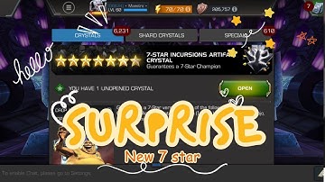 New 7 Star Champion | Incursion Crystal | MCOC