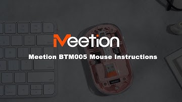 Meetion MT-BTM005 Mouse Instructions #meetion #office #wireless #transparent #mouse #instructions