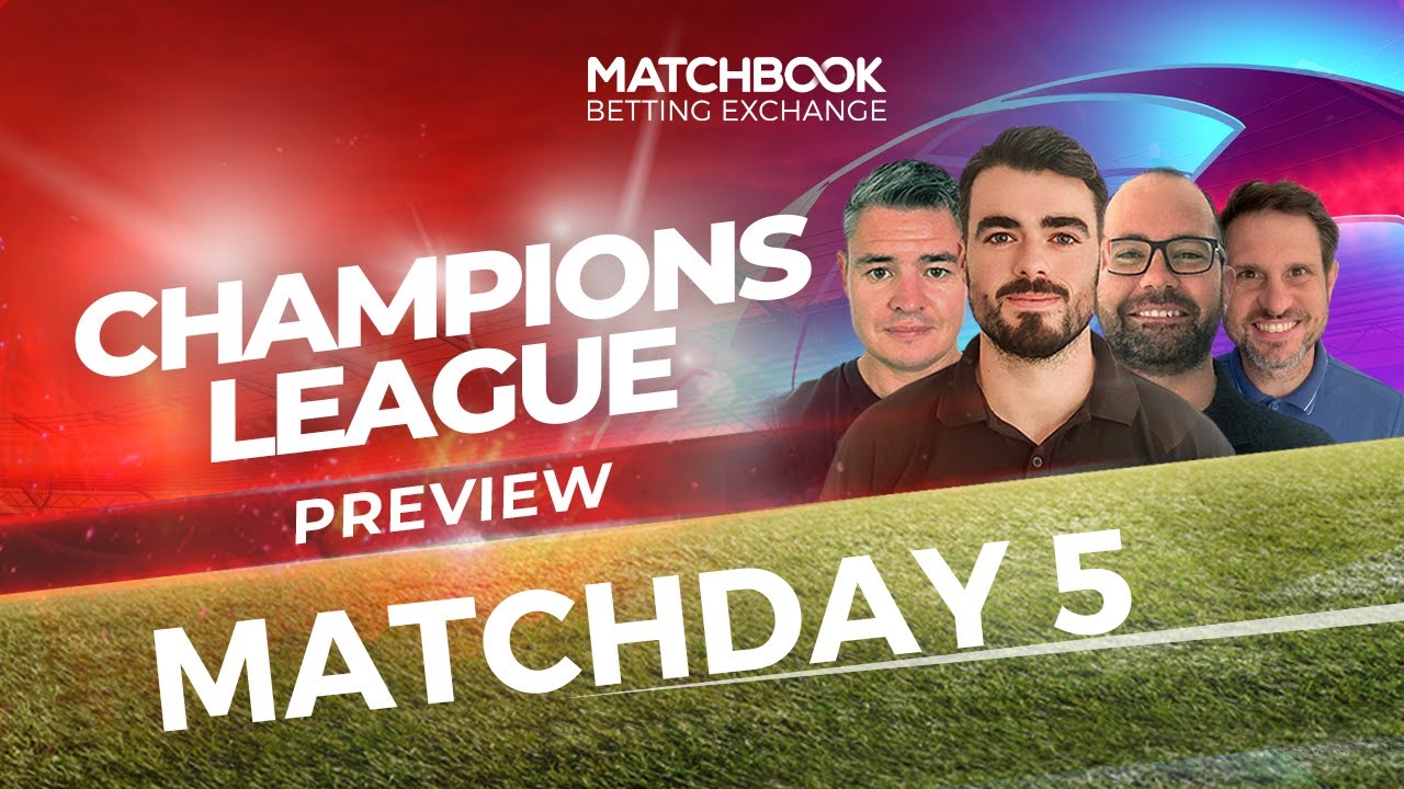 Champions League: Matchday 5 Best Bets - YouTube