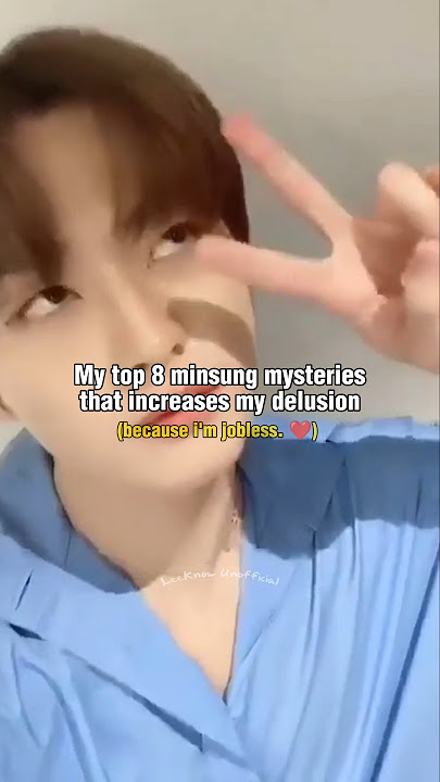 Suspicious Minsung moments that keep me up at night 😟💚💖 #minsung #911