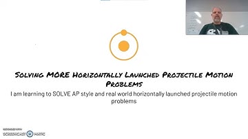 Solving MORE Horizontally Launched Projectile Motion Problems