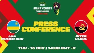 APR WOMEN BBC v Inter Clube - Press Conference