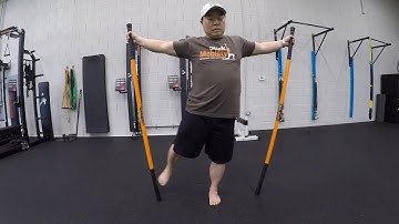 Hips And Lateral Line Stretch Series 2 of 3 - Stick Mobility Exercise
