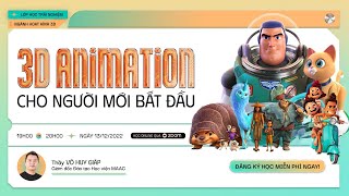 Workshop 3D Animation: Quy Trình Diễn Hoạt 3D Từ A-Z: Phân Tích Kịch Bản & Tạo Dáng Chuẩn Studio screenshot 2
