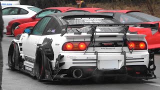 SR HERITAGE JAPAN 2022 搬出① SILVIA S13 S14 S15 180SX 240SX S-CHASSIS