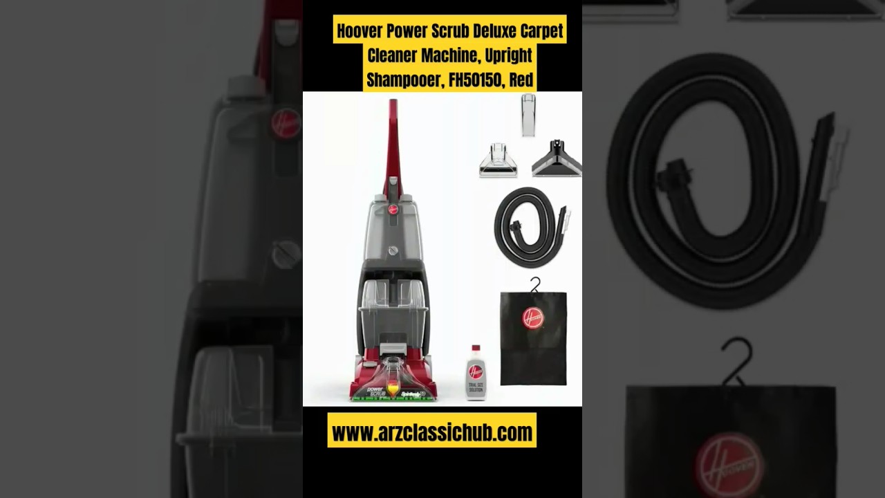 Hoover Power Scrub Deluxe Carpet Cleaner Machine 
