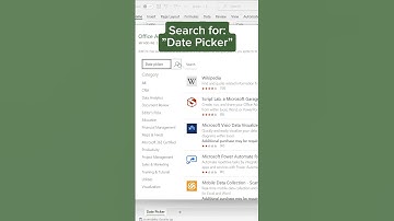 How to create a date picker in Excel!🙏 #krishnamishratech