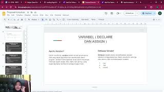 Presentasi Materi Dasar JavaScript