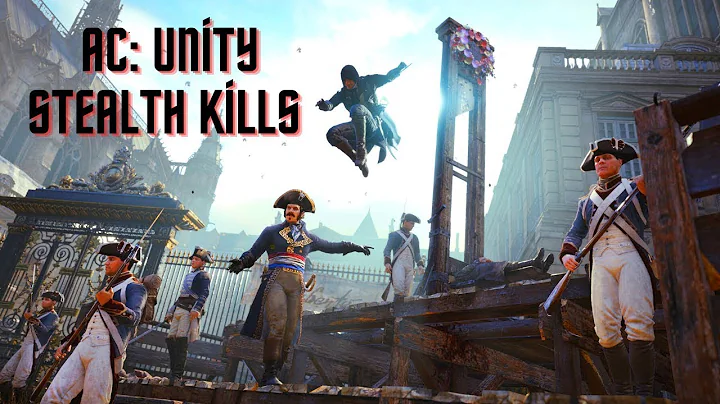 Stealth Kills + Perfect Parkour in the City 🔥 AC: Unity #assasinscreed #gaming
