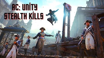 Stealth Kills + Perfect Parkour in the City 🔥 AC: Unity #assasinscreed #gaming