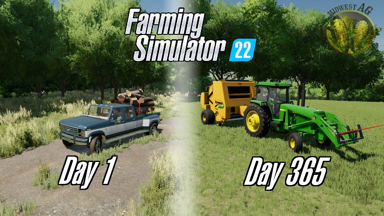 Starting a Farm from scratch Farming Simulator 22 Roleplay YouTube