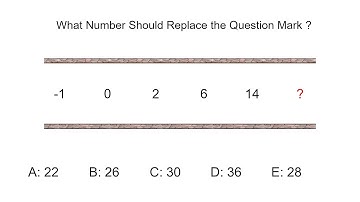 Number Pattern | Can you find what number the question mark is? | Math Logic Puzzles