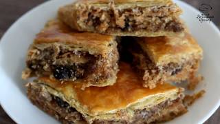 Пахлава, упрощенный рецепт, быстрое приготовление (Домашний кулинар) Пахлава, упрощенный рецепт, быстрое приготовление (Домашний кулинар)