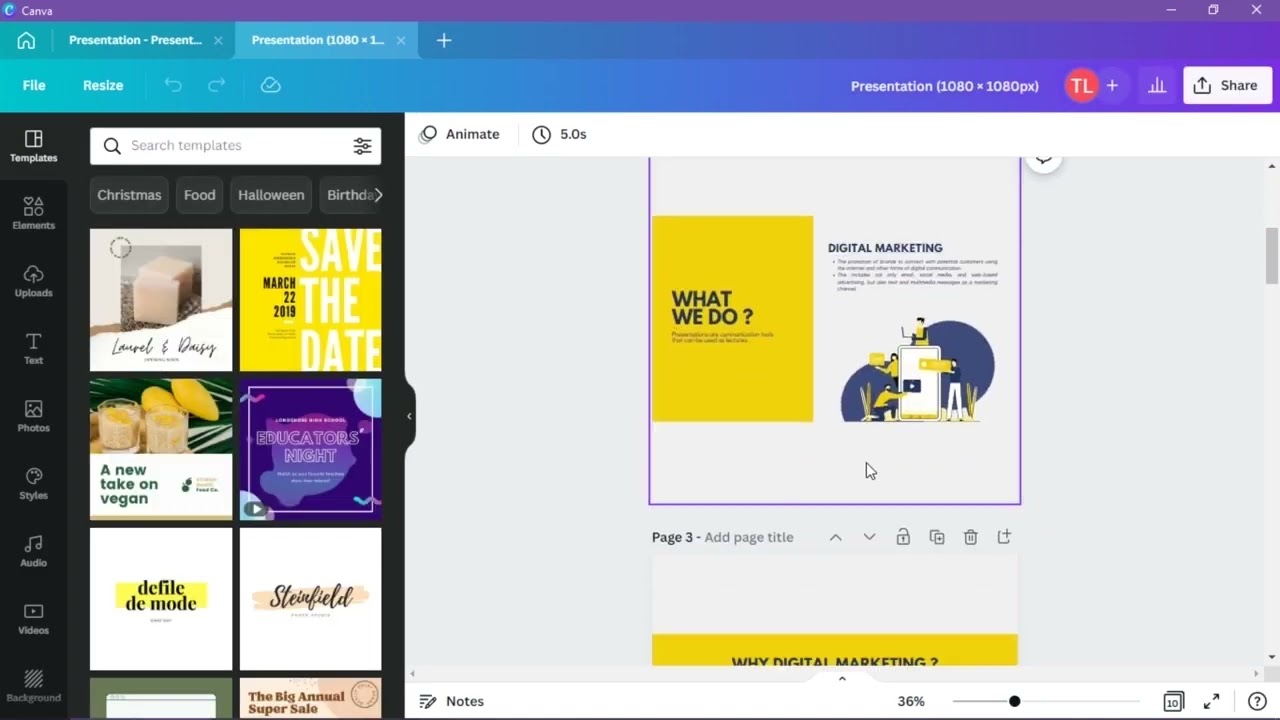How to Rename and Export your project in Canva?
