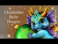 Christmas Baby Dragon - SpeedPaint by Laguna 2023