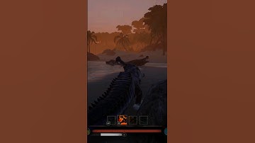 sarco ambushes a deinosuchus #pathoftitans #darthnobody #gaming #gameplay #dinosaur #sarco