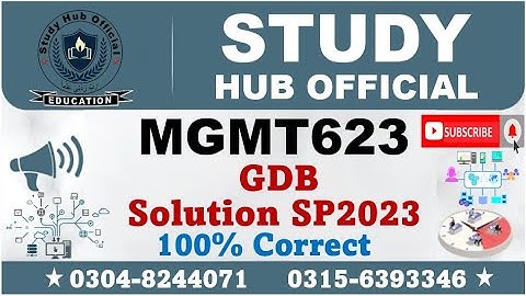 mgmt623 GDB solution spring 2023, mgmt623 gdb solution spring 2023, mgmt623  gdb solution 2023
