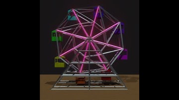 Low Poly Ferris Wheel