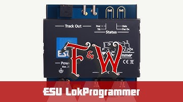 F&W069: ESU LokProgrammer anschließen, Software installieren und Sound aufspielen