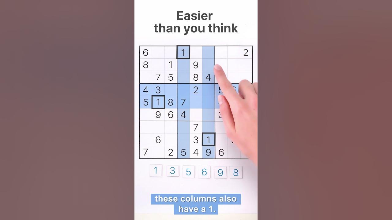 How to solve sudoku sudoku app by easybrain youtube