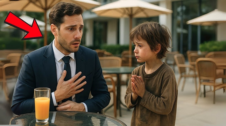 „SIE hat etwas in Ihren Saft getan!“ – flüstert der kleine Junge dem Millionär schockiert zu.