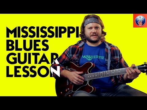 Mississippi Blues Riff - Blues Guitar Lesson