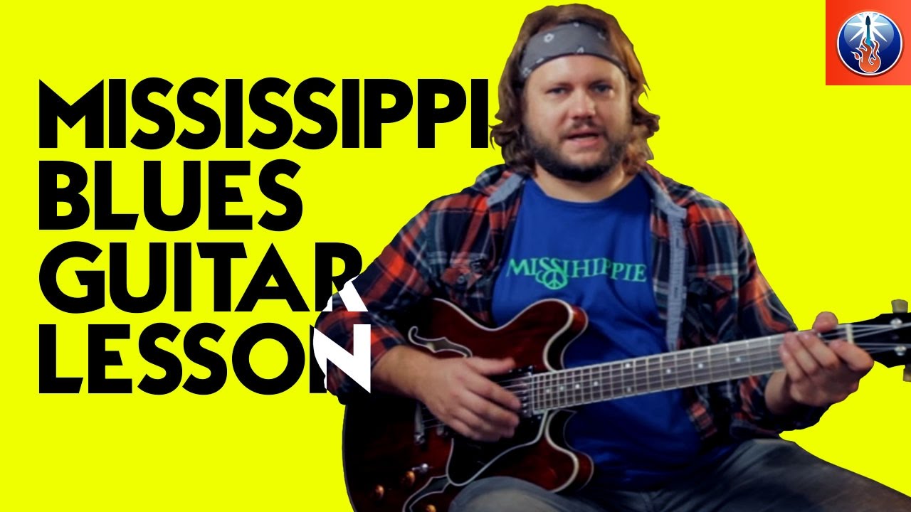 Mississippi Blues Riff Blues Guitar Lesson Youtube