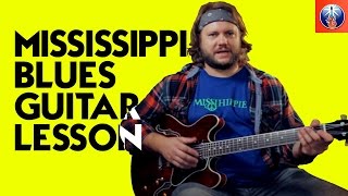 Mississippi Blues Riff - Blues Guitar Lesson chords