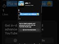 please watch my videos