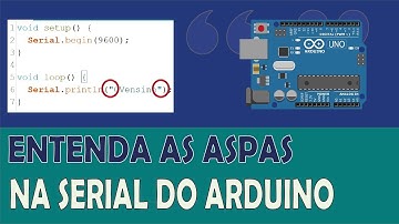 ARDUÍNO #36: ENTENDA AS ASPAS NO MONITOR SERIAL