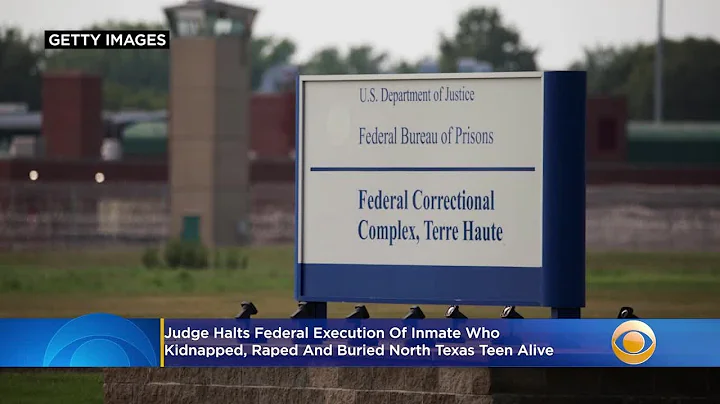 Judge Halts Federal Execution Of Inmate Orlando Hall Who Kidnapped, Raped And Buried North Texas Tee