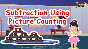 Subtraction Using Objects |Subtract with Objects kids | KooBoo | Mathematic | English Kids Learning