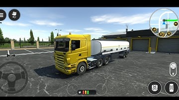 Drive Simulator 2020-Android Gameplay Construction & Transport truck Gameplay #Drive Simulator