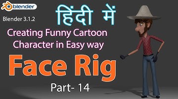 Blender 3.1.2 I Creating Funny Cartoon Character in Easy way  # Weight Paint  Part- 14