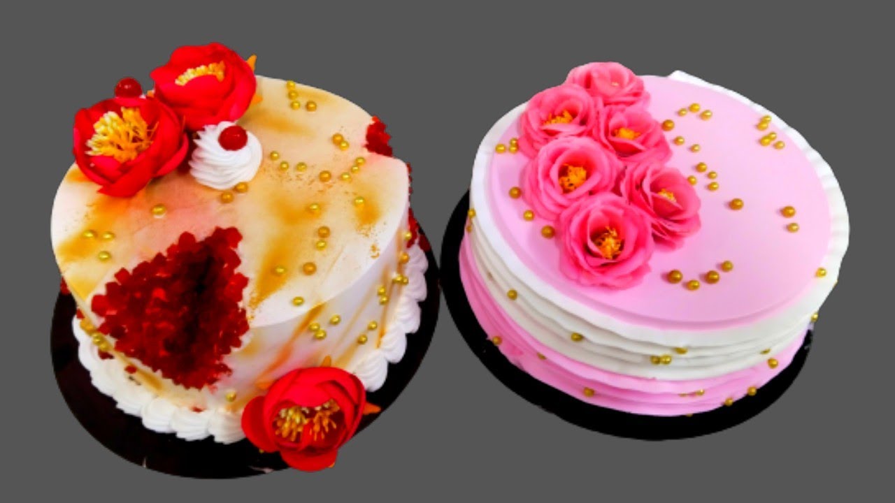 Amazing Flower Cake Decorating //flowers Cake Design ideas//flower cake
