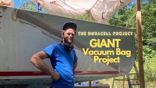 Sailboat Refit:  GIANT vacuum bag project E39