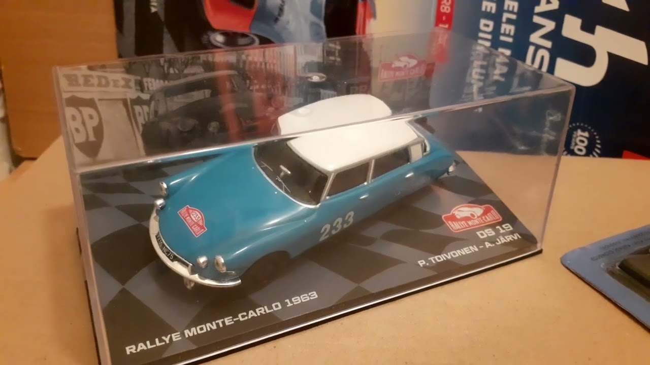 1:43 Collection Car Citroen DS21 Rally 1963 1968 - YouTube