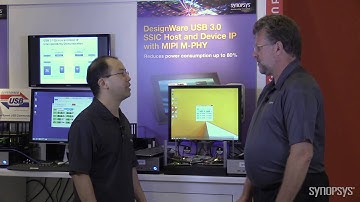 DesignWare USB 3.0 SSIC Host & Device IP with MIPI M-PHY Demo at IDF 2014 | Synopsys