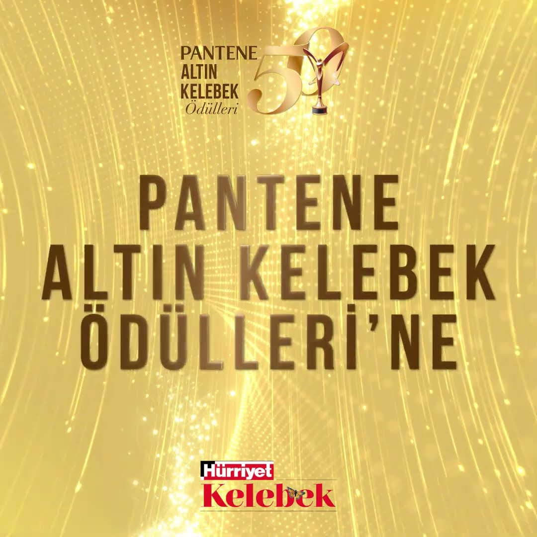 #PanteneAltınKelebek Ödül Töreni, pazar 19.30’da #KanalD, #teve2, #DSmart ve #DSmartGO’da!