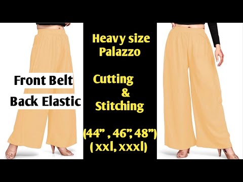 Domestic 5+ Ladies Palazzo Pant - Plain, Waist Size: 26-34 INCHES, Size: Xxl  at Rs 76 in Tiruppur