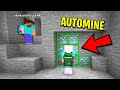 Minecraft noob catches me using auto mine