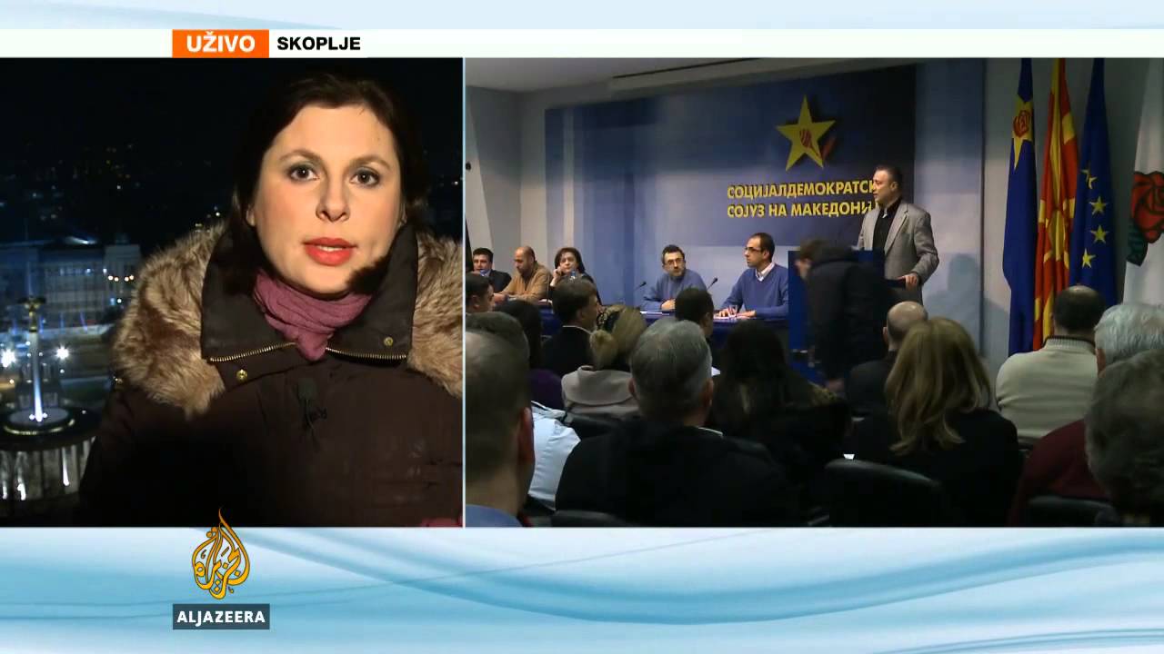 ميلكا سميليفسكا تتحدث عن اجتماع المعارضة SDSM – الجزيرة البلقان