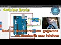 Deel 12 - Arduino, gegevens doorsturen naar telefoon via Bluetooth, nRF24L01 module en Android App