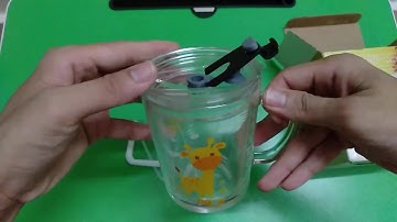 Cốc pha sữa thủy tinh chịu nhiệt thủy tinh chia vạch có nắp và ống hút tiện lợi 400ml ngẫu nhiên