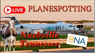 Live Planespotting from Nashville International Airport (BNA)