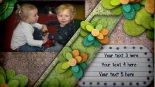 Make a Babyboy Scrapbook Video - MakeWebVideo.com - How To